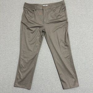 johnnie-O Mens Taupe Performance Chino Pants 38x28 JMPA100130 Stretch Straight